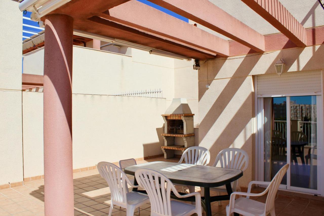 Apartamento Espectacular Ático con Parking y Terraza con BBQ Salobreña Exterior foto